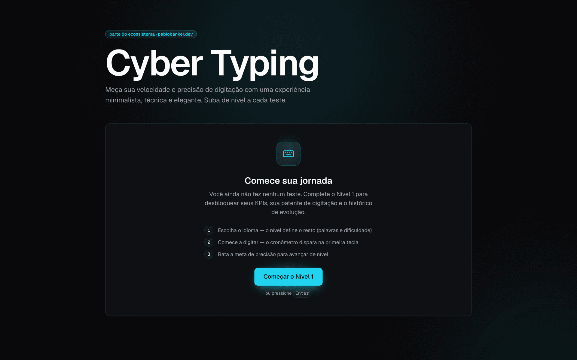 Cyber Typing