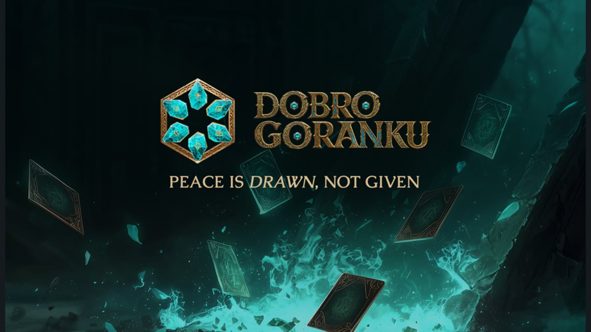 Official Dobro Goranku artwork accompanying an Android update announcement.